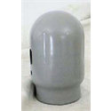 Acetylene Cap - Painted - Fine Thread - Gray