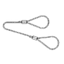 32" Stainless Steel Cable