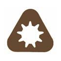Collar - Triangle - Brown - Pack of 10