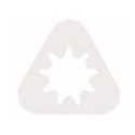 Collar - Traingle - Semi Clear - Pack of 10