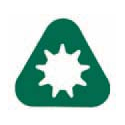 Collar - Dark Green - Triangle - Pack of 10