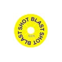 Collar - "SHOT BLAST" - Round - Yellow - Pack of 10