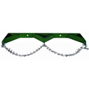 Wall Bracket 2, 7"-9.5" Diameter Cylinder with Chain