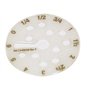 Numbers Disk for Flow Control Valve, Generation 2 Stroller or Stationary, 12 Pos