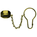 CGA-540 Medical Oxygen Dust Cap & Chain Assembly - Oxygen -RH-INT