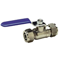 Composite Pipe Ball Valve, 1" Tube in & out