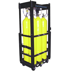 6 Pack Cradles - 6 Caster Version