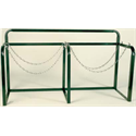 Cylinder Rack Stand, Powder Coated Black, 8 Cylinders
