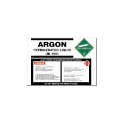Dewar Body Labels