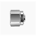 SS Tube Fitting Plug, 1/4 Tube OD