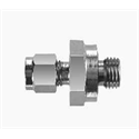 Brs Tube Fitting O-Seal Male NPT Connector, 1/8 Tube OD x 1/8 NPT