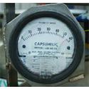 Capsuhelic Differential Pressure Gauge, 4" Dial, 0-60 Inches of Water