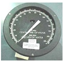 Differential Pressure Gauge, 6" Dial 0-150" H2O CM