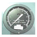 Differential Pressure Gauge, 6" Dial 0-200 H2O CM