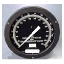Differential Pressure Gauge, 6" Dial 0-300" H2O CM