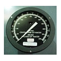 Differential Pressure Gauge, 6" Dial 0-600" H2O CM