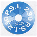 Dewar Safety Disk 230 PSI - Blue - Pack of 10