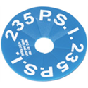 Dewar Safety Disk 235 PSI - Blue - Pack of 10