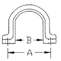 Fill Block 1 1/2" Clamp Assembly, Bronze