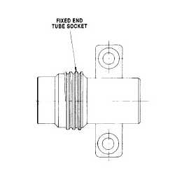 Fill Block with Lugs - Tube Socket