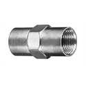 Stainless Coupler, 1/4" FNPT, Stainless Steel