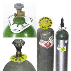 Gas Cylinder ID Collars