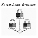 1-1/2""W Keyed Alike Regular Shackle