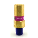 Generant 1/4" 35PSI Pressure Relief Valves For Liquid Dewars Only