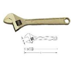 Non-Sparking Wrench, Adjustable End