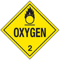 Shipping Labels - Oxidizer 5.1 Vinyl Hazmat