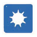 Square Collar - Blue - Pack of 10