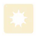 Square Collar - Beige - Pack of 10