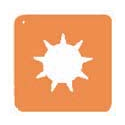 Square Collar - Florescent Orange - Pack of 10