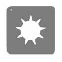 Square Collar - Gray - Pack of 50