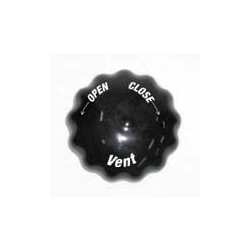 **  Dewar Valve Cover - Vent - Black