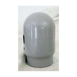 Acetylene Cap - Painted - Course Thread - Gray