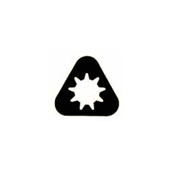 Collar - Customer Owned - Black - Triangle - Pack of 10