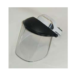 Face Shield - Clear Polycarb Lens