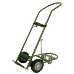 Medical Hand Truck w/Trailwheels, 50