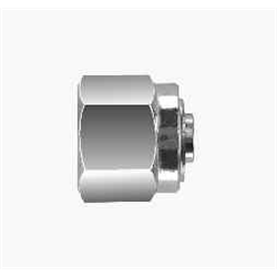 Brass Tube Fitting Plug, 5/8 Tube OD