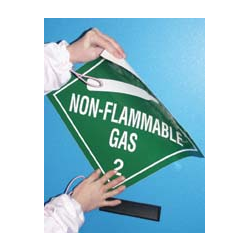 Placard - Non Flammable #2 Removable Vinyl