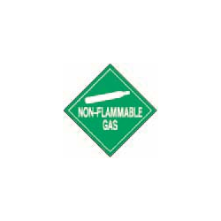 Non-Flammable Label - Vinyl 4