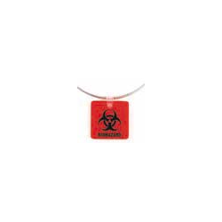 Bio Hazard Ring/Tag - Pack of 25