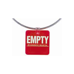 Pre-Printed EMPTY Ring/Tag - Pack of 25