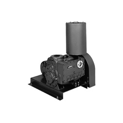**Vacuum Pump, 2 Stage, Rotary Type w/1 HP, 3 Phase, 60 Cycle, 230-460 V TEFC