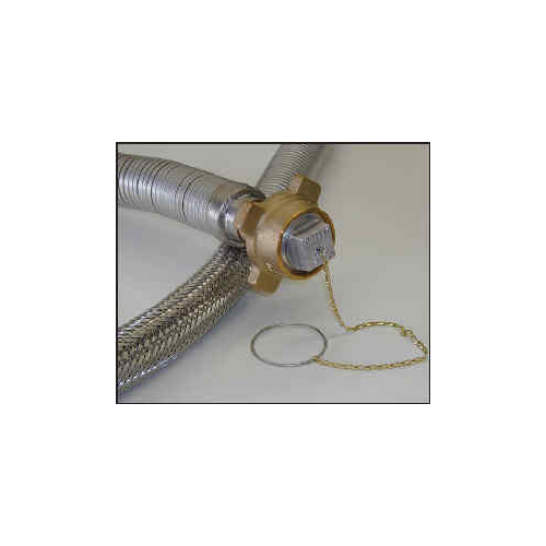Bulk Hose with FNPT x FNPT Ends with 18 inch Armored Cuffs