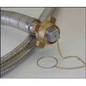 Double Braid Bulk Hose, 1" ID, 1FNPT x 1FNPT, 9 Feet Long w/ Full Armor