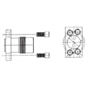 Fixed End Assembly Brazed Block AR-150