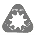 Collar - "SHOT BLAST" - Gray - Triangle - Pack of 50