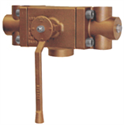 Divertor Valve, Bronze 1-1/2"" x 1""